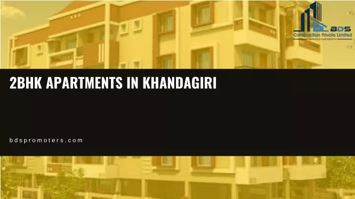 2bhk apartments in khandagiri