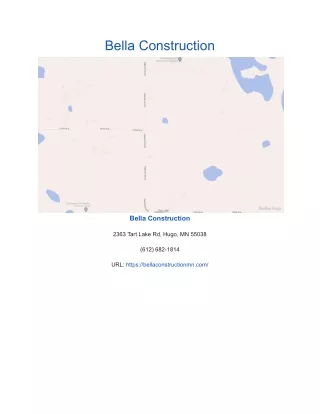 bella construction