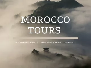 morocco tours