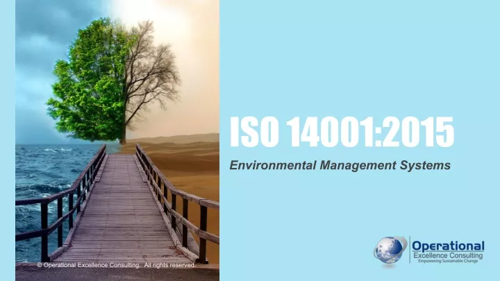 iso 14001 2015 environmental management systems