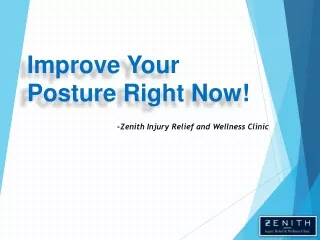 Easy Ways to Improve Your Posture Right Now!