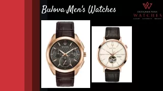 Bulova Men's Watches