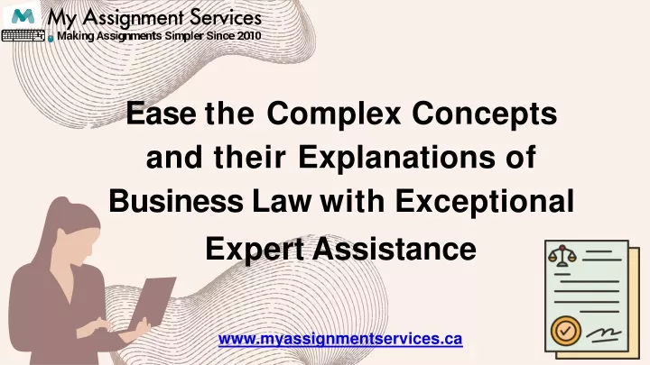 ease the complex concepts and their explanations of business law with exceptional