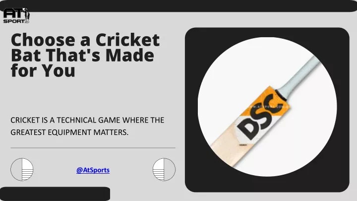 choose a cricket bat that s made for you