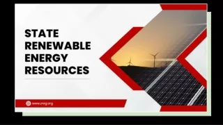 State Renewable Energy Resources
