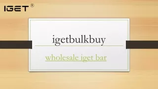 Wholesale Iget Bar | Igetbulkbuy.com