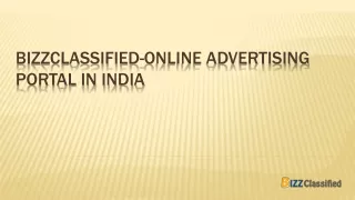 Online Advertising Portal in India