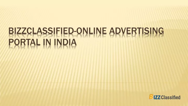 bizzclassified online advertising portal in india