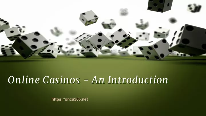 online casinos an introduction