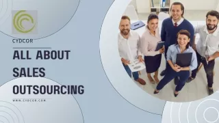 All about Sales Outsourcing