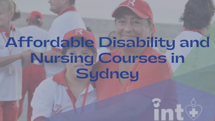 affordable disability and nursing courses