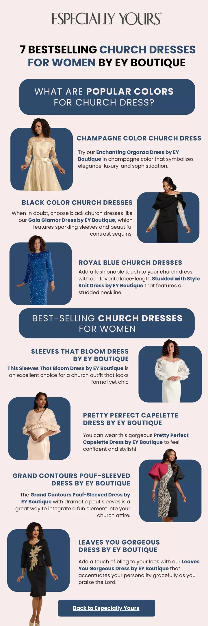 7 bestselling church dresses for women