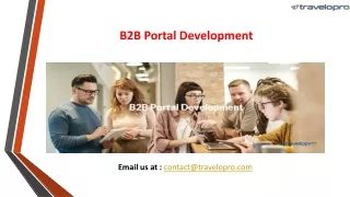 B2B Portal Development
