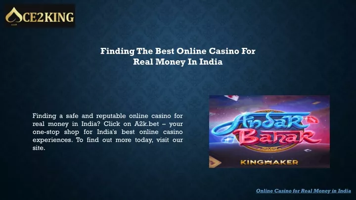 finding the best online casino for real money