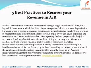 5 best practices to recover your revenue in a r