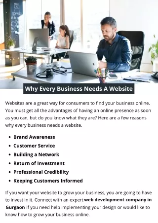 why every business needs a website