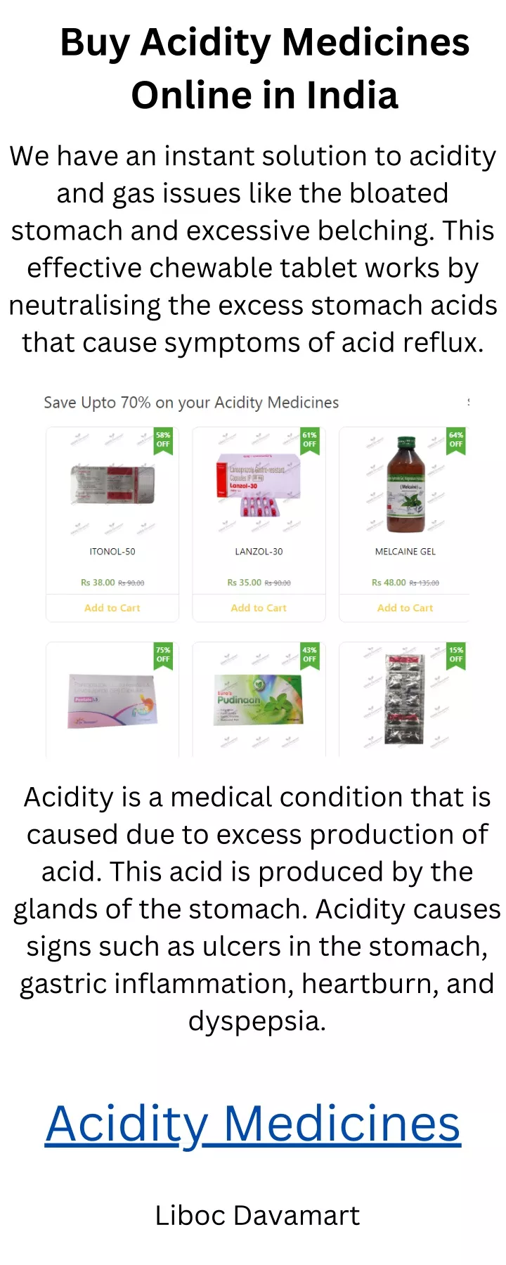 buy acidity medicines online in india