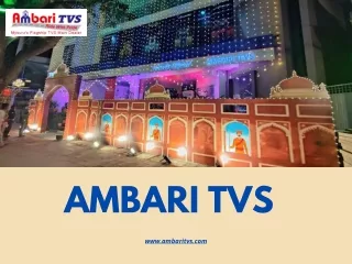 AmbariTVS showroom in Mysore