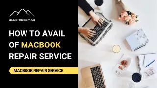 How to avail of Macbook Repair Service