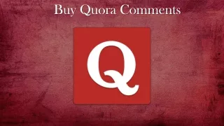 Buy Quora Comments – Shake the Business Web