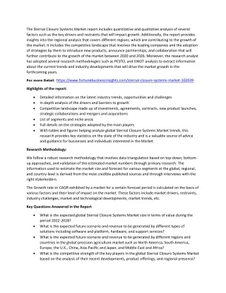 the sternal closure systems market report