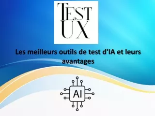 Choisissez les meilleurs outils de test d'IA de Test-UX