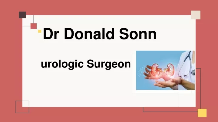 dr donald sonn