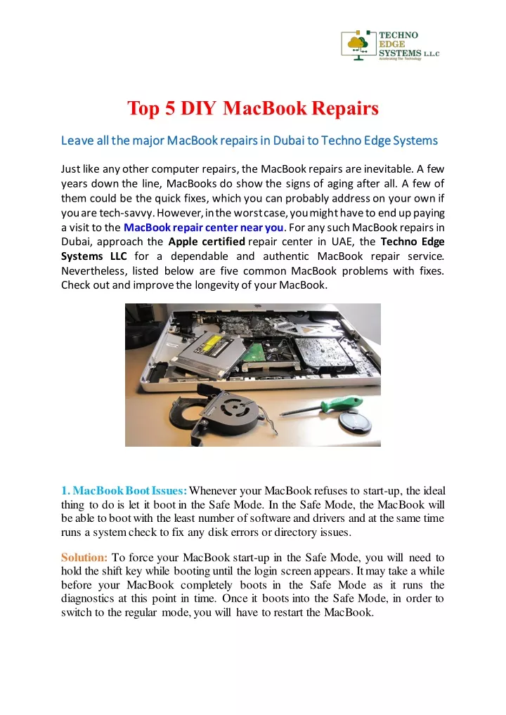 top 5 diy macbook repairs