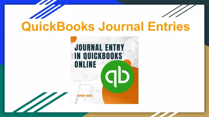 quickbooks journal entries