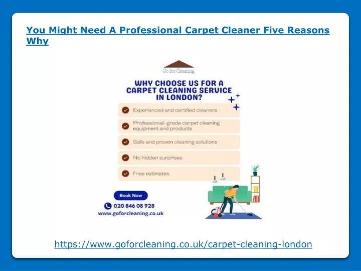 you might need a professional carpet cleaner five