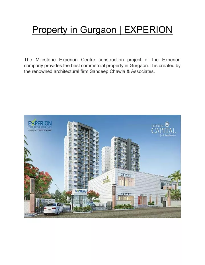 property in gurgaon experion