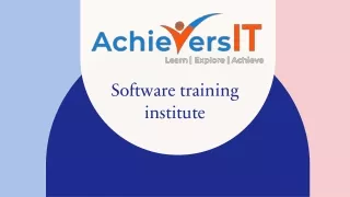 AchieversIT|Web Designing Training Course in Bangalore
