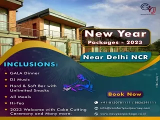 New Year Celebration Packages 2023