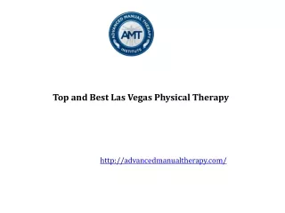 Top and Best Las Vegas Physical Therapy