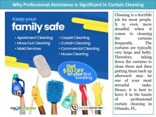 Why Professional Assistance Is Significant In Curtain Cleaning