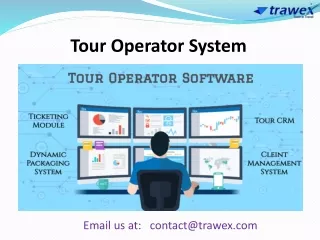 Tour Operator System