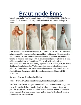 brautmode enns beste brautmode ober sterreich