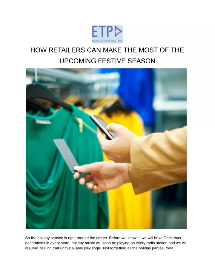 how retailers can make the most of the