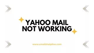 How To Fix It: Yahoo Mail Not Working  1-888-270-6412