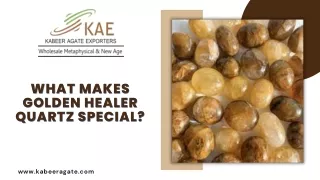 What Makes Golden Healer Quartz Special? | Kabeer Agate