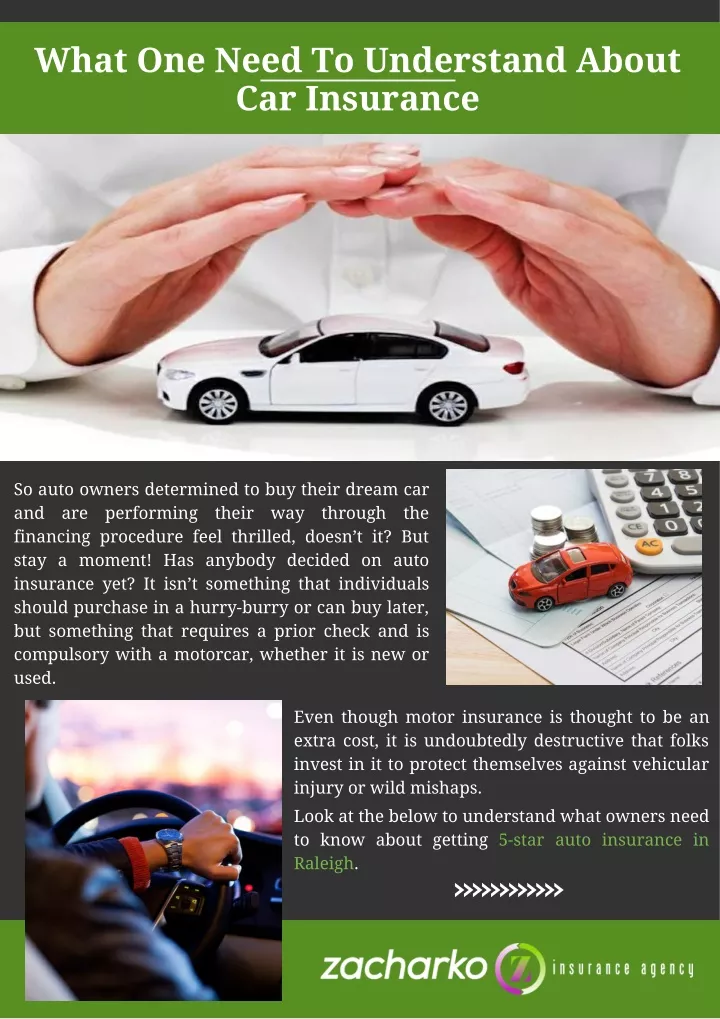 what one need to understand about car insurance