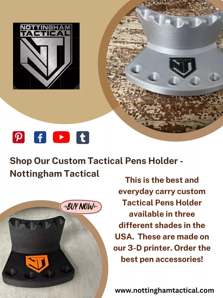 shop our custom tactical pens holder nottingham