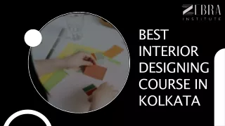 Interior Designing Courses In Kolkata