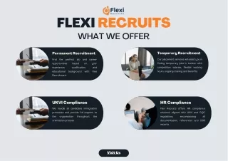 What we offer - Flexi Recruits