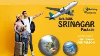 Walisons Srinagar Package
