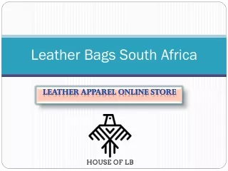 Leather Bags South Africa