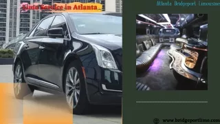 Hire Luxury Limo Service Atlanta for a Comfortable Ride