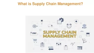 Know About Supply Chain Management in India