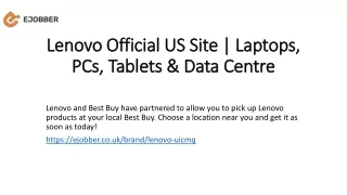 lenovo official us site laptops pcs tablets data centre