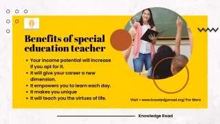 Benefits of special education teacher NYC, SETSS, SEIT - Knowledge road
